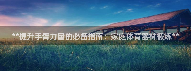 极悦平台注册用户名生成器下载：**提升手臂力量的必备