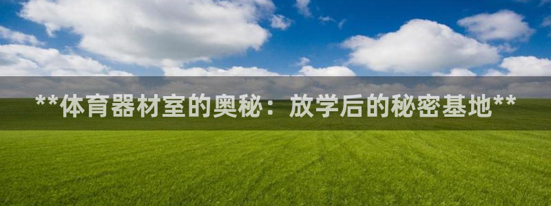 极悦娱乐官网最新版本更新内容下载：**体育器材室的奥