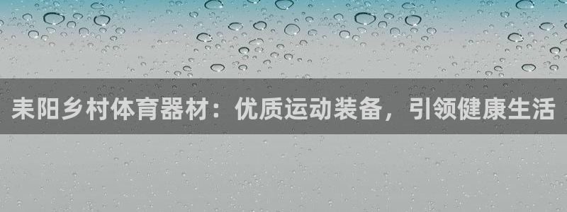 极悦官网入口登录：耒阳乡村体育器材：优质运动装备，引