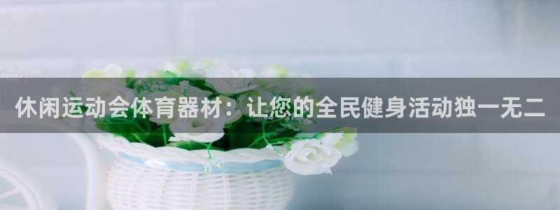 极悦平台官方网站登录不了：休闲运动会体育器材：让您的