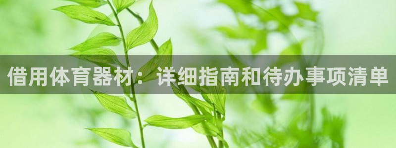极悦娱乐的创始人背景故事是什么：借用体育器材：详细指