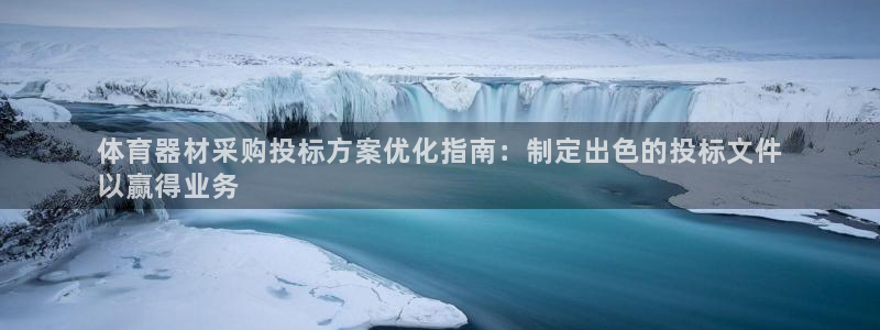 极悦平台代理电话：体育器材采购投标方案优化指南：制定出色的投