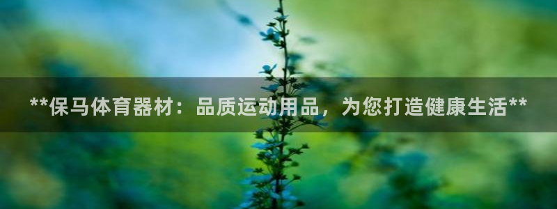 极悦娱乐官网下载安装：**保马体育器材：品质运动用品