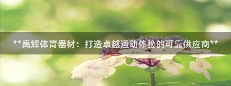 极悦娱乐公司最新招聘信息官网：**禹辉体育器材：打造