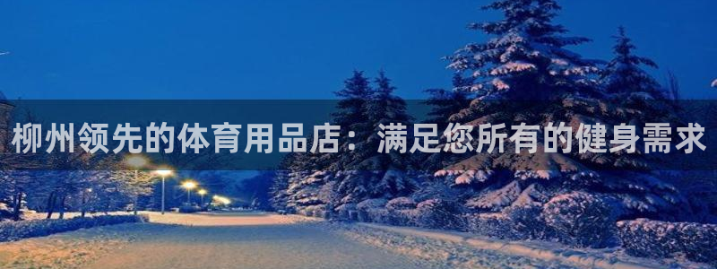 极悦平台登录好7.0.2.4安装：柳州领先的体育用品店：满足