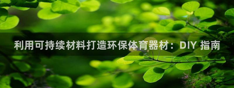 极悦娱乐创始人背景故事：利用可持续材料打造环保体育器材：DI