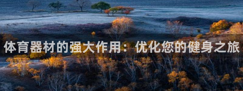 极悦平台注册官方网站下载安卓:体育器材的强大作用:优化您的健