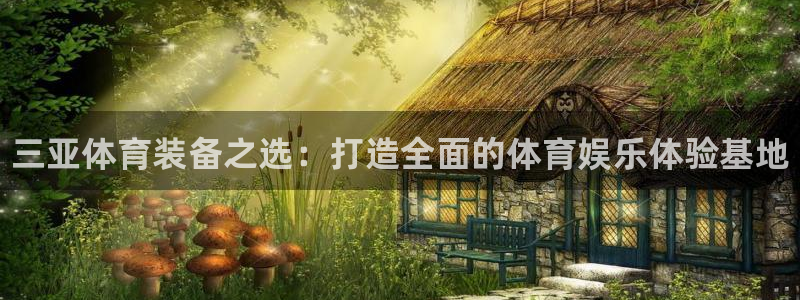 极悦平台平台注册方法与步骤视频：三亚体育装备之选：打造全面的